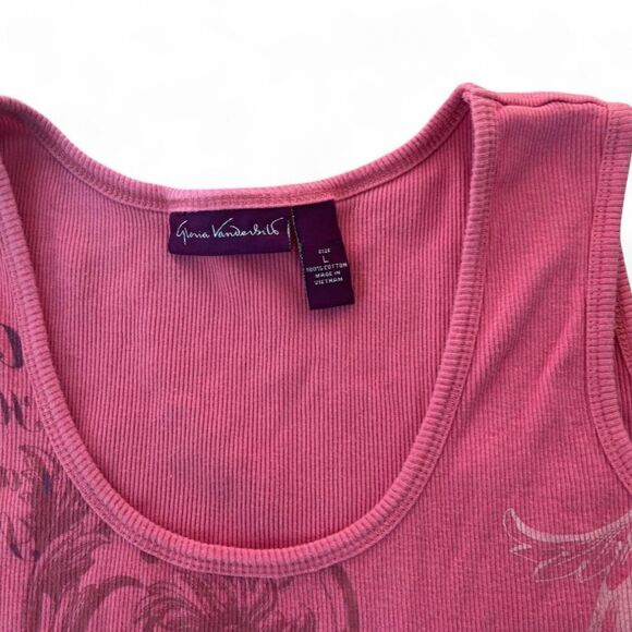 Pink Y2K 90’s tank top - Picture 3 of 3